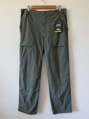 NWT Men’s REI Sahara Trails Pants Sage Grey Size 36L x 32W Hiking Pants